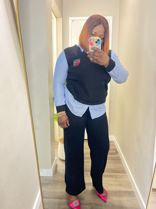 Shirt style 2pc set