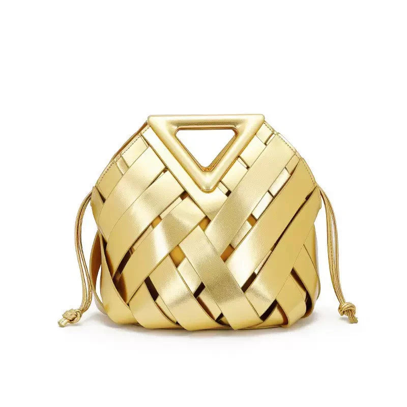 Stylish gold bag