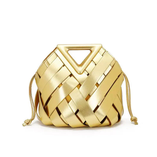 Stylish gold bag