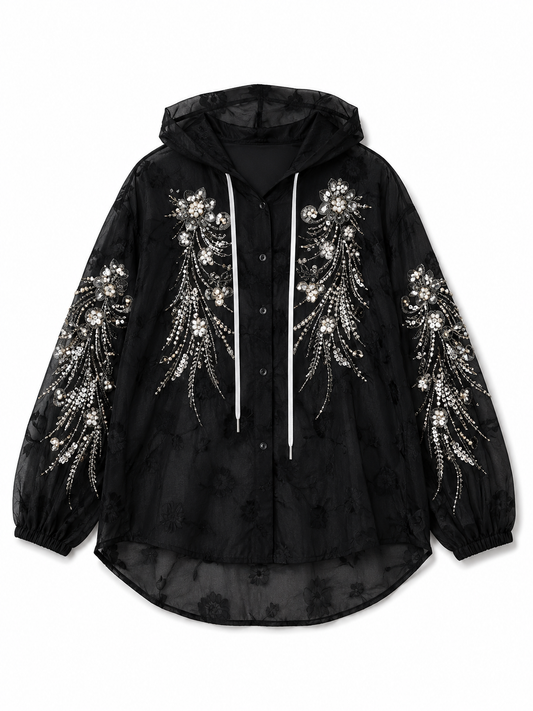 Sky Bloom Hoodie
