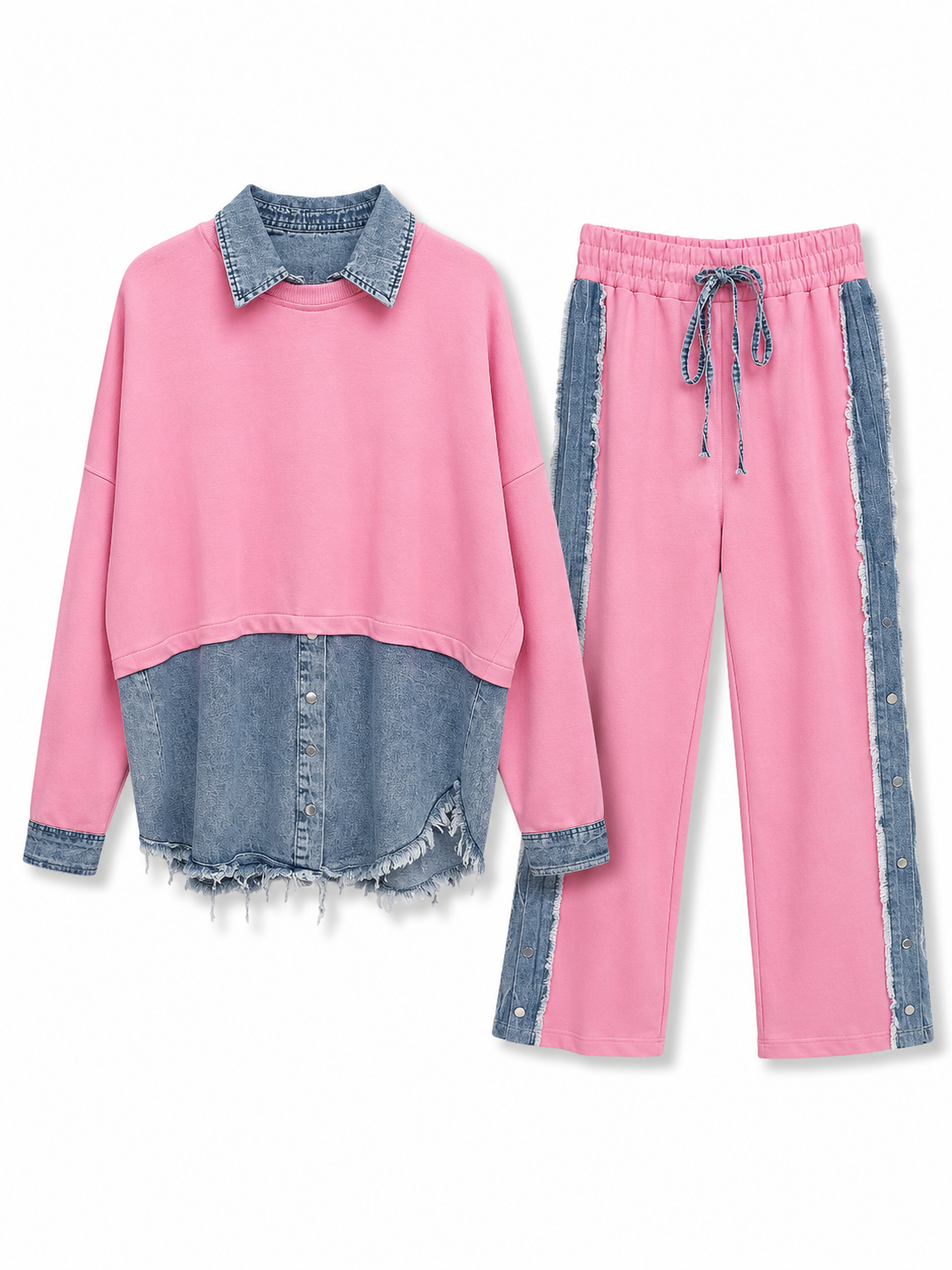 Denim Kiss Co-ord Set