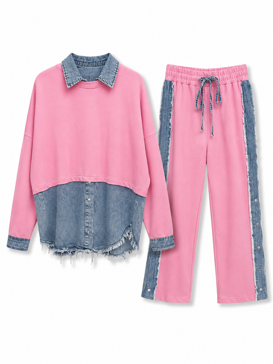 Denim Kiss Co-ord Set