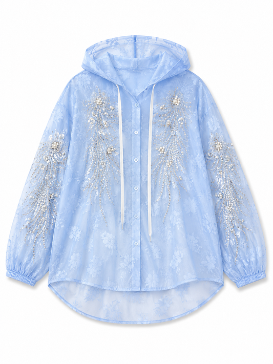 Sky Bloom Hoodie