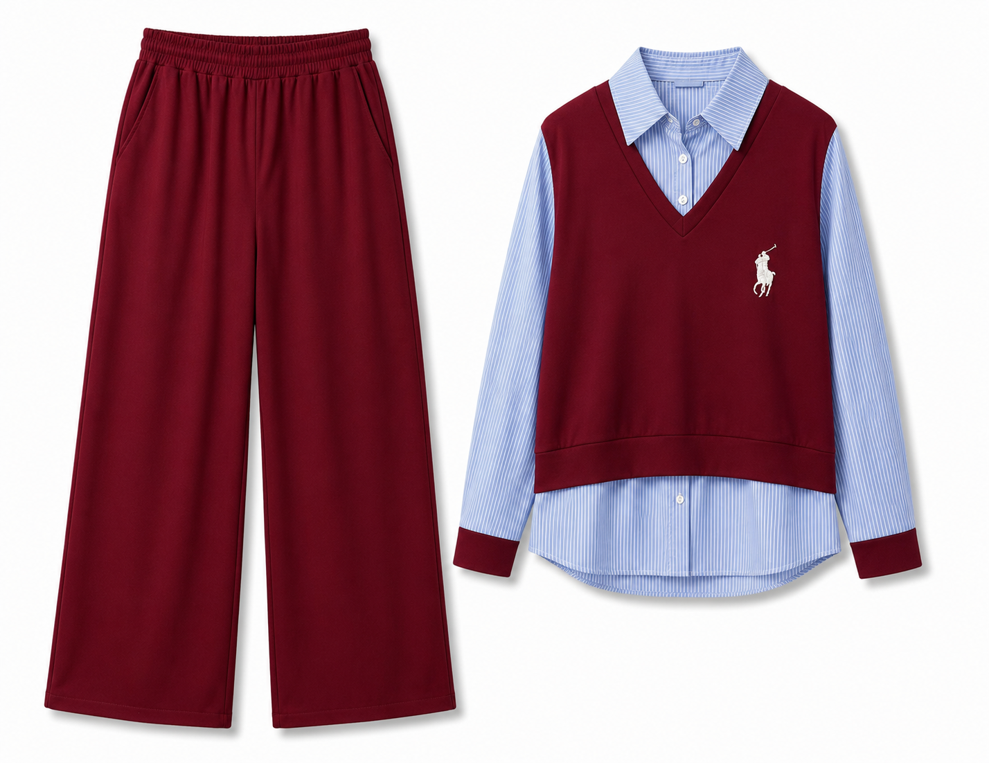 Shirt style 2pc set