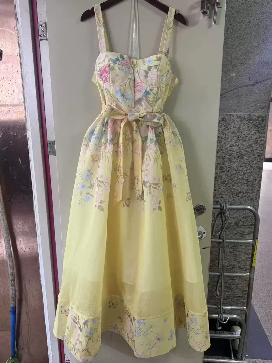 Buttercup Bloom Midi Dress