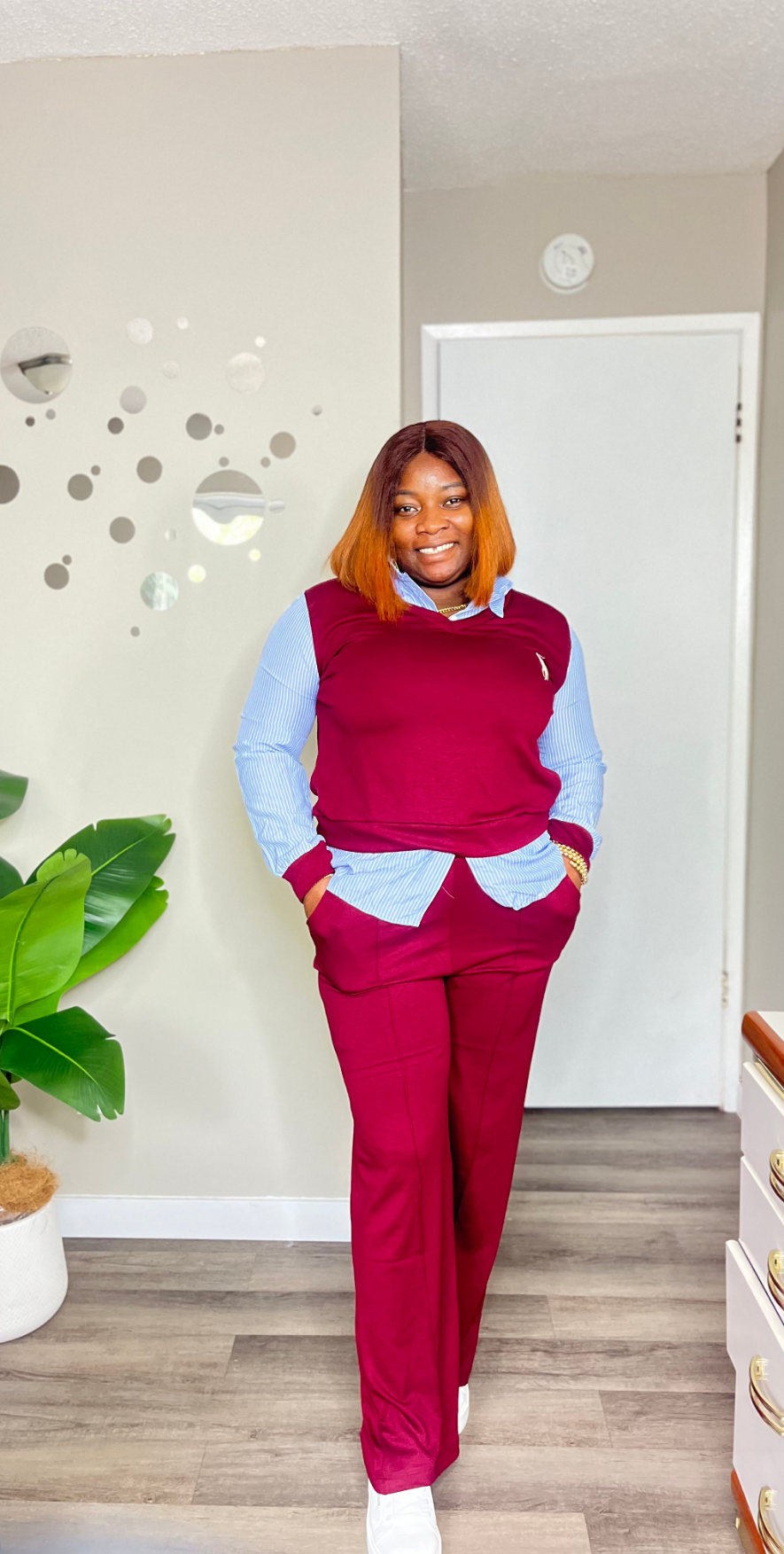 Shirt style 2pc set
