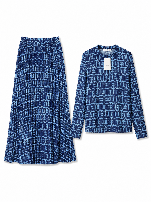 Azure Mesh Elegance Set