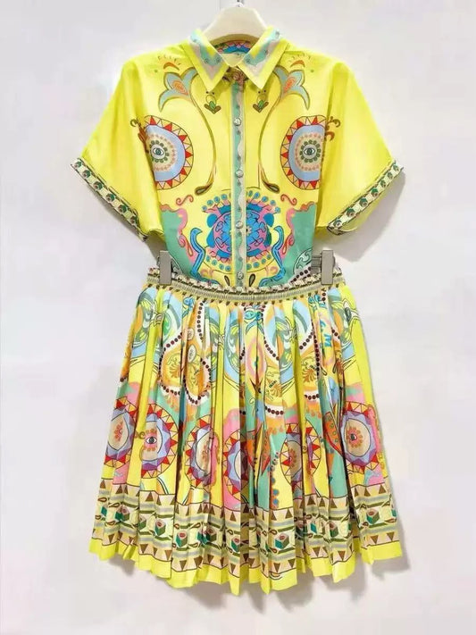 Sunlit Mosaic Co-Ord Set