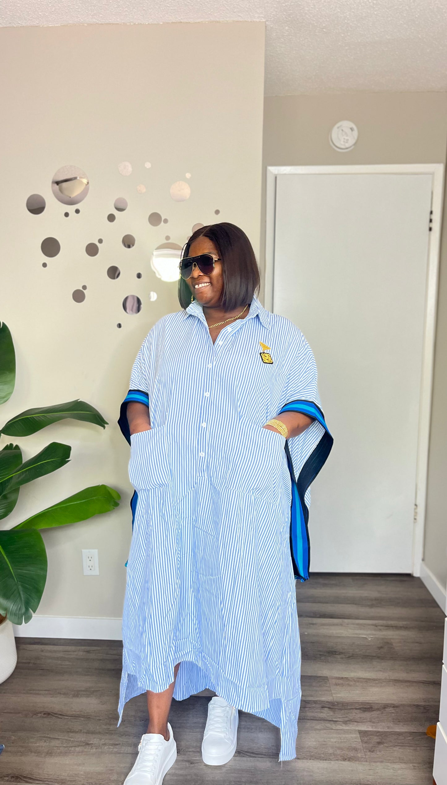 Stylish shirtdress